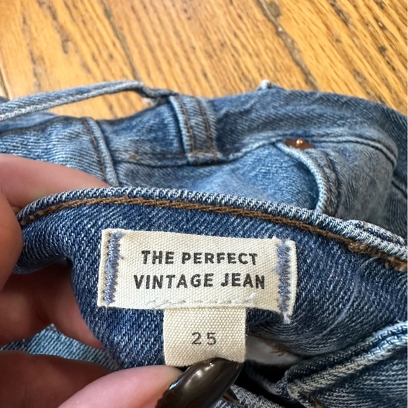 Madewell The Perfect Vintage Jean in Ainsworth Wash Size 25 - Picture 5 of 9